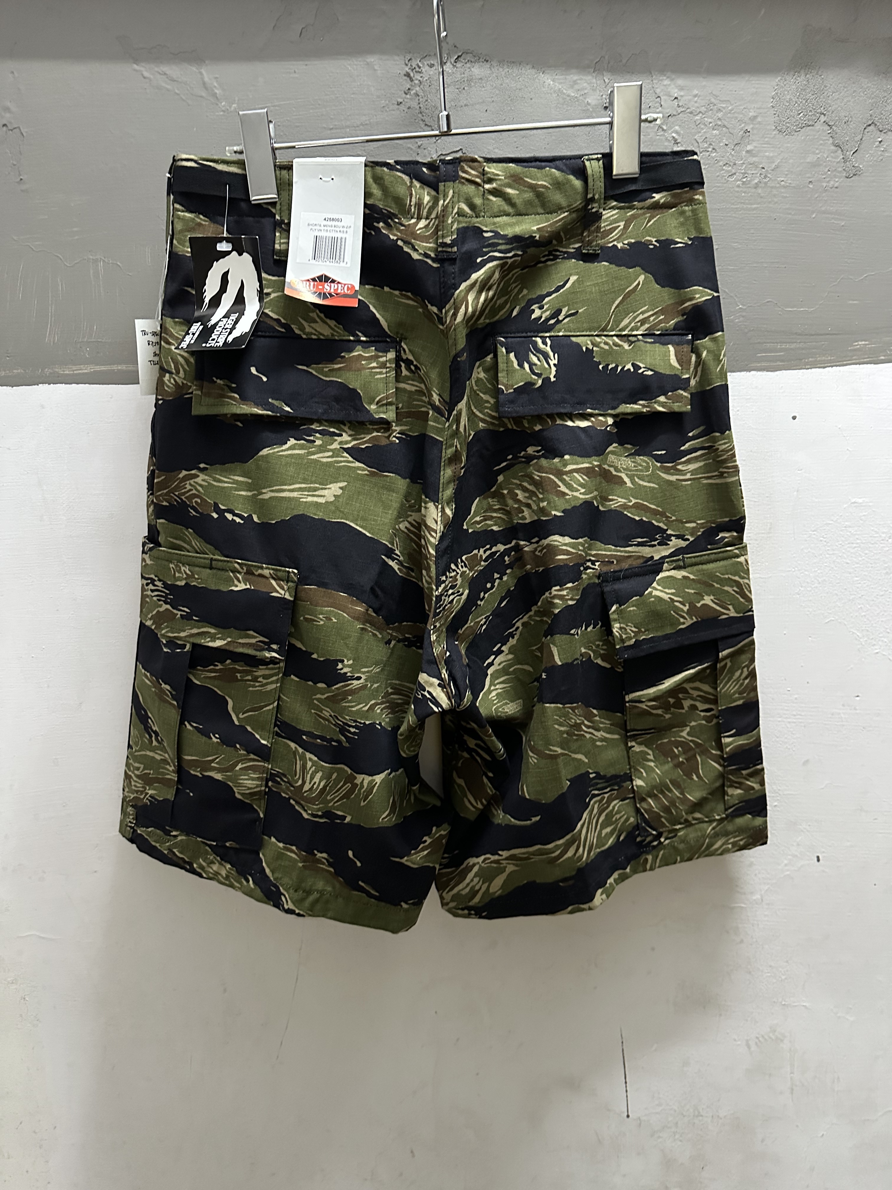 TRU-SPEC  Rip-Stop BDU Short Tiger Stripe (MADE IN JAPAN)