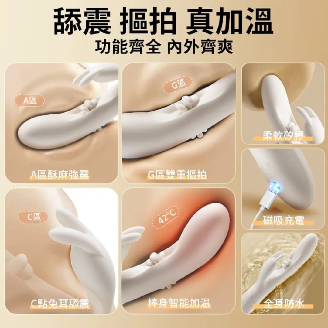 Erocome x Sensuva 雙頭按摩棒增感快速高潮套裝