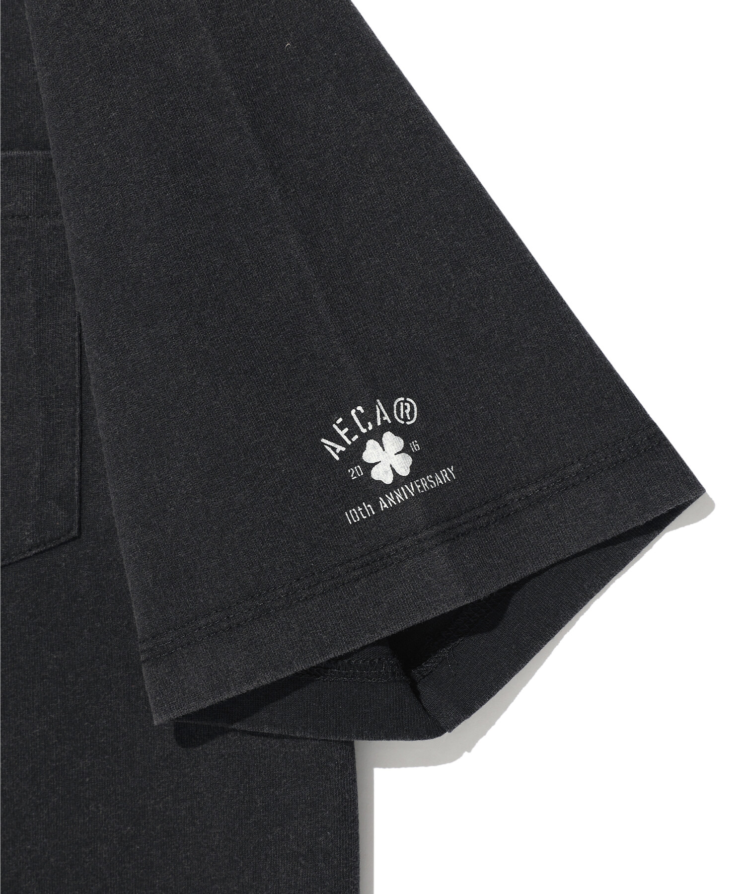 AECA TEAM AECA POCKET PAINTED HALF SLEEVE TEE BLACK AW2602TS21BK
