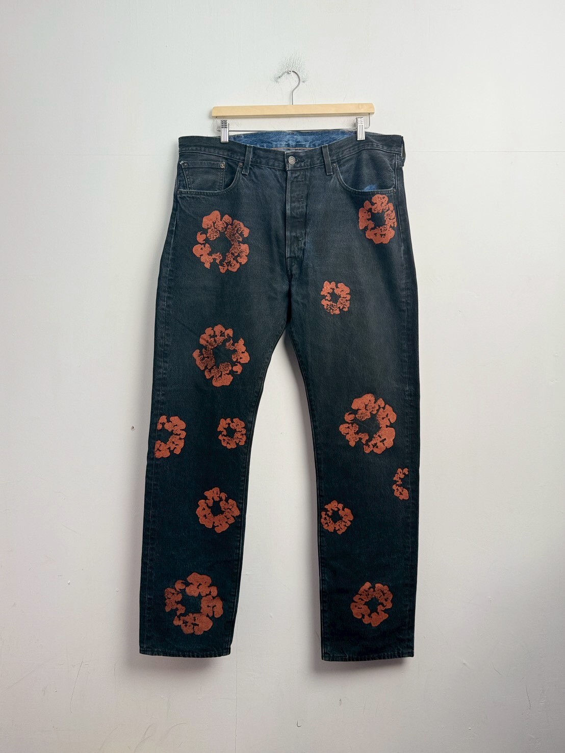 DENIM TEARS LEVI'S Cotton Wreath Jeans SIZE W38