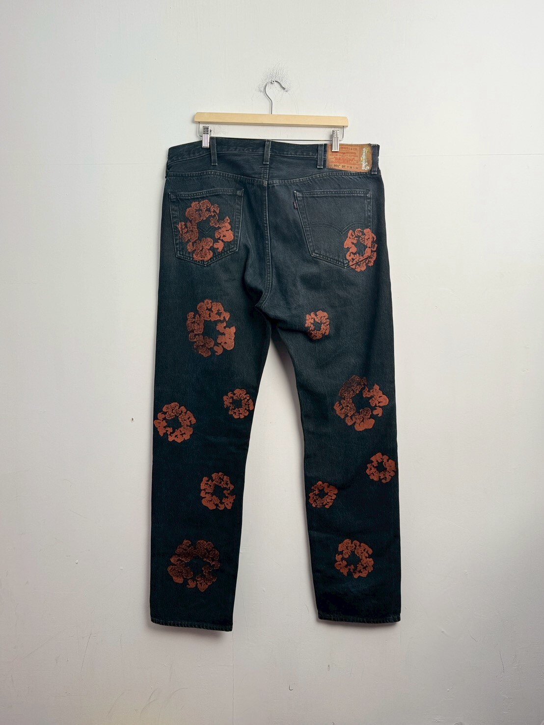 DENIM TEARS LEVI'S Cotton Wreath Jeans SIZE W38