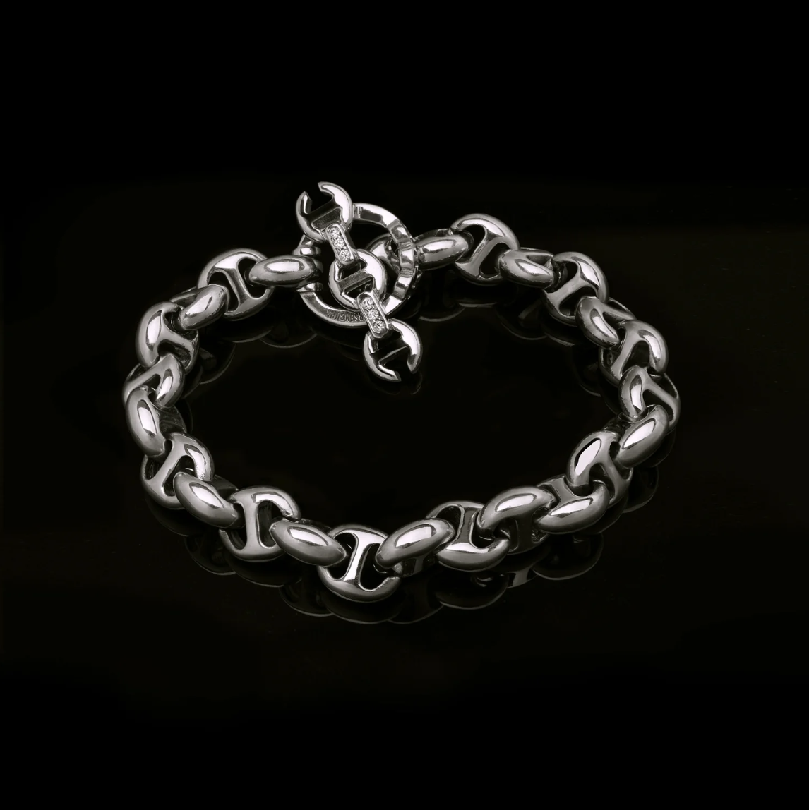 HB061 10MM OPEN-LINK BRACELET