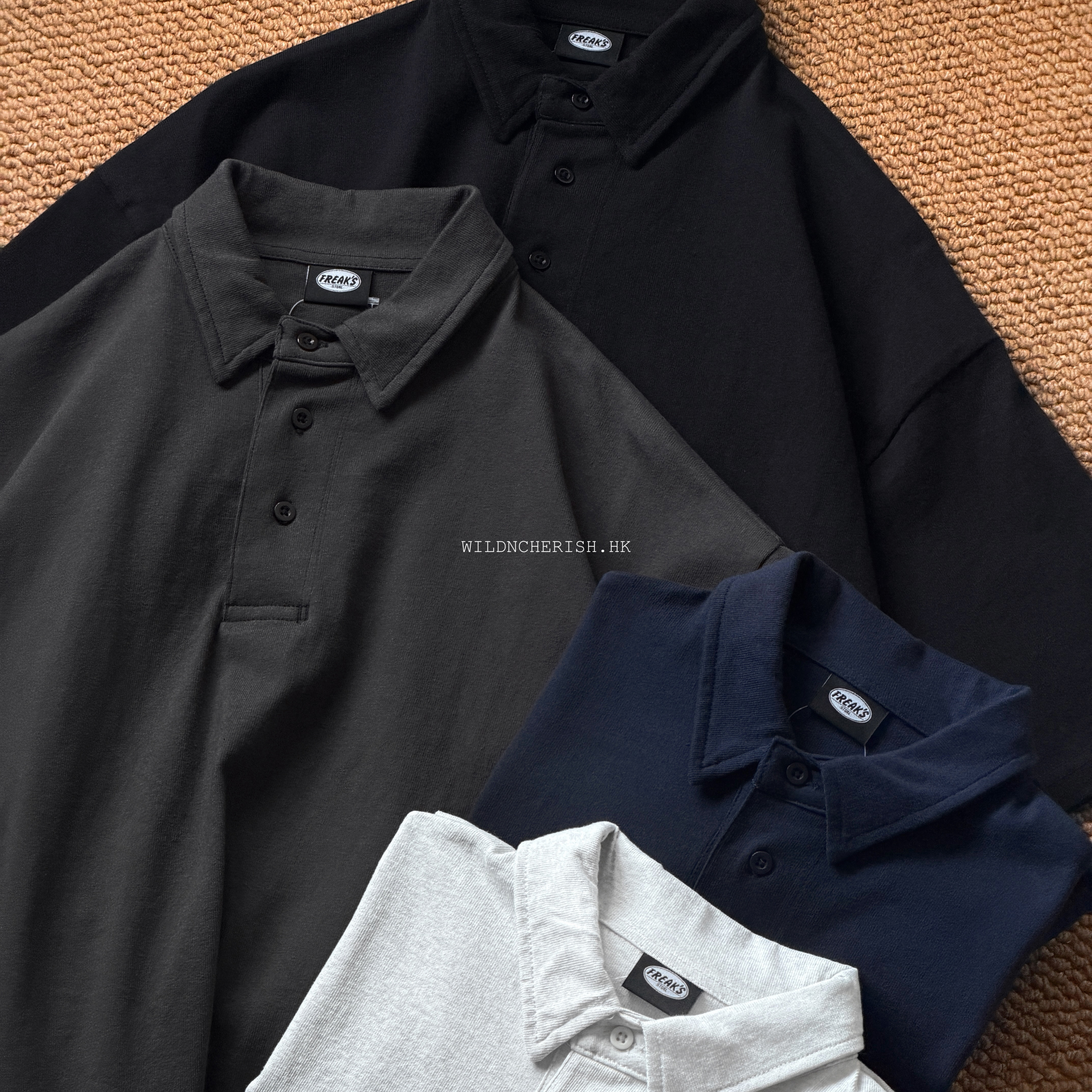 現貨 | Freak's Store 9oz Heavyweight Oversized Polo Shirt