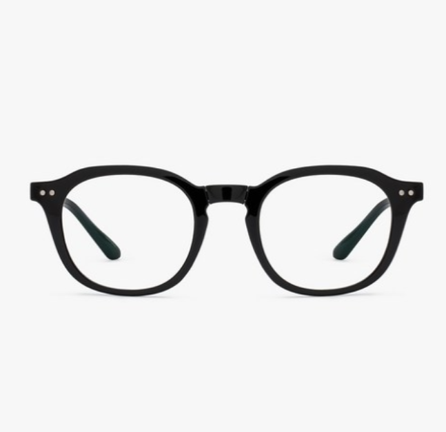 CR260505-C42 ZEHE GLASS BLACK Blue Light Filter VER - 抗藍光  送圓形眼鏡盒1個(顏色随機)