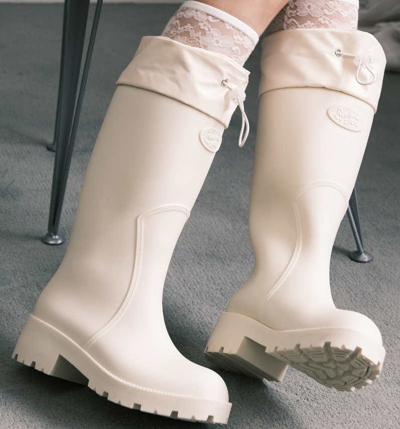 CR260505-C78 HOU LONG RAIN BOOTS LEMON