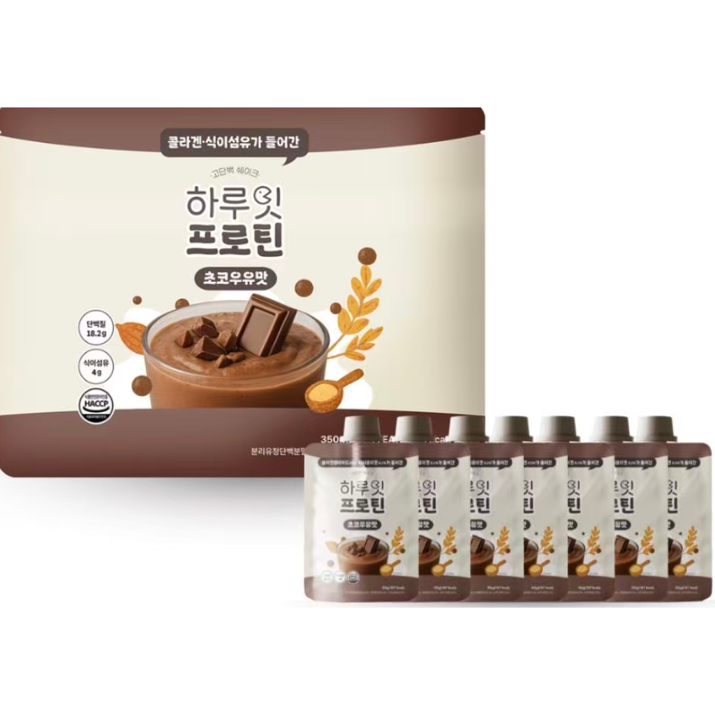 KOR-FFG0505-217 每日輕飲-shake shake奶昔-巧克力牛奶口味 1袋(7包*20g) (A16)