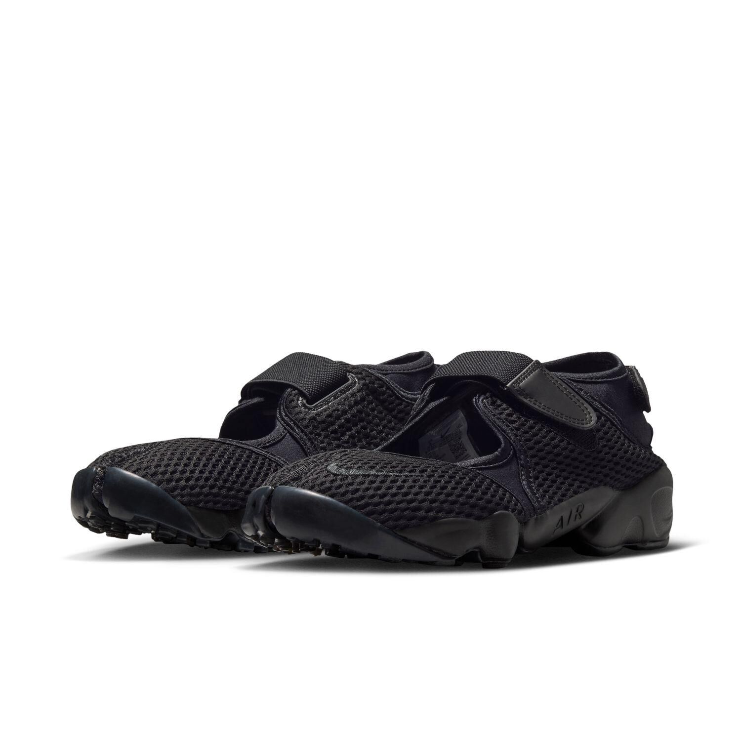 Nike Air Rift Mesh 日本新款 黑色 全黑化 網布 男女 瑪莉珍 忍者鞋 IW8074-001