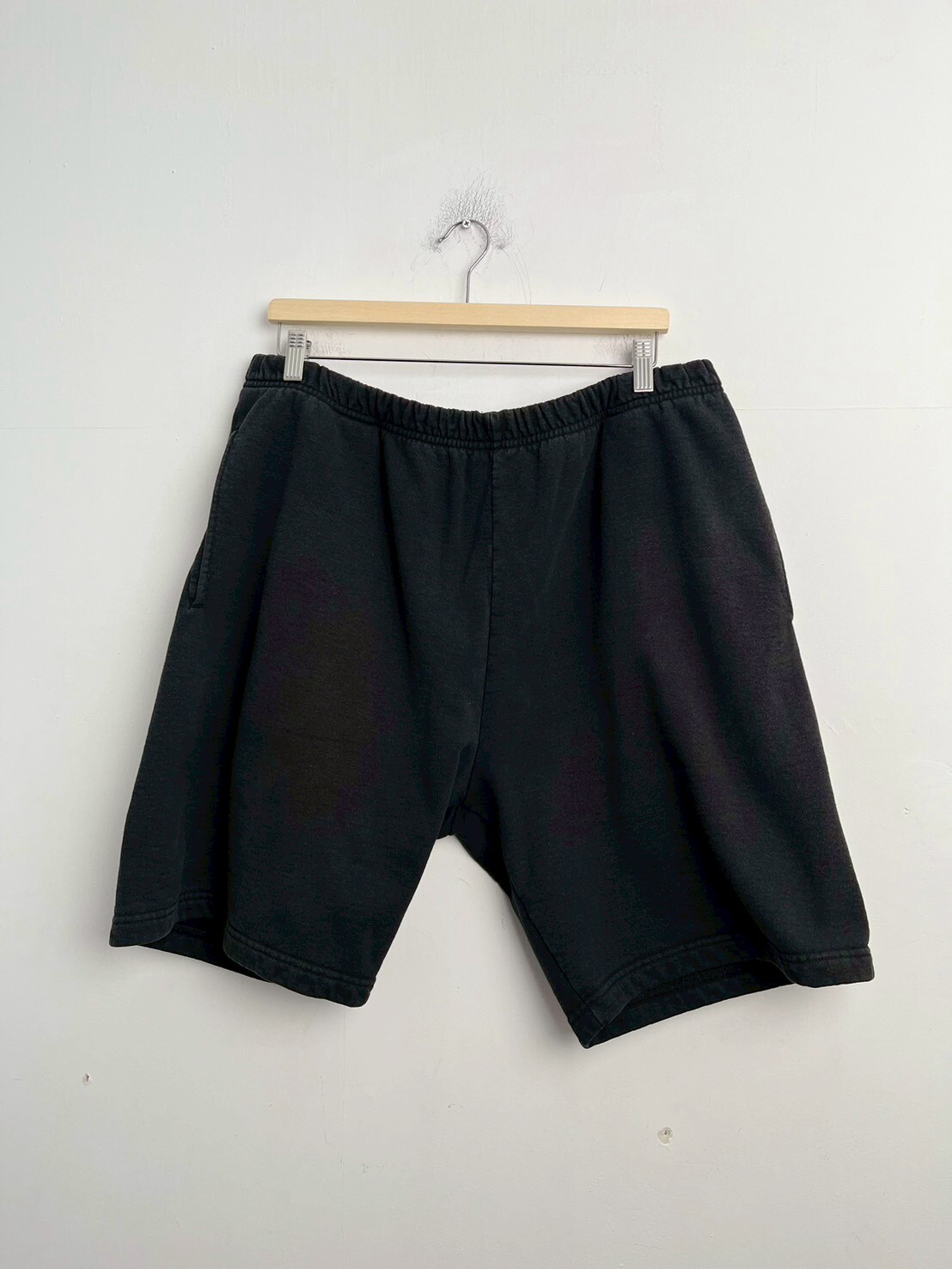 SUPREME Tonal Webbing Sweat short Black SIZE XL