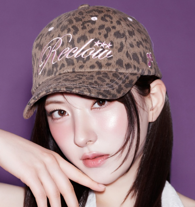 CR260505-C80 RWL Leopard Ball Cap 粉字