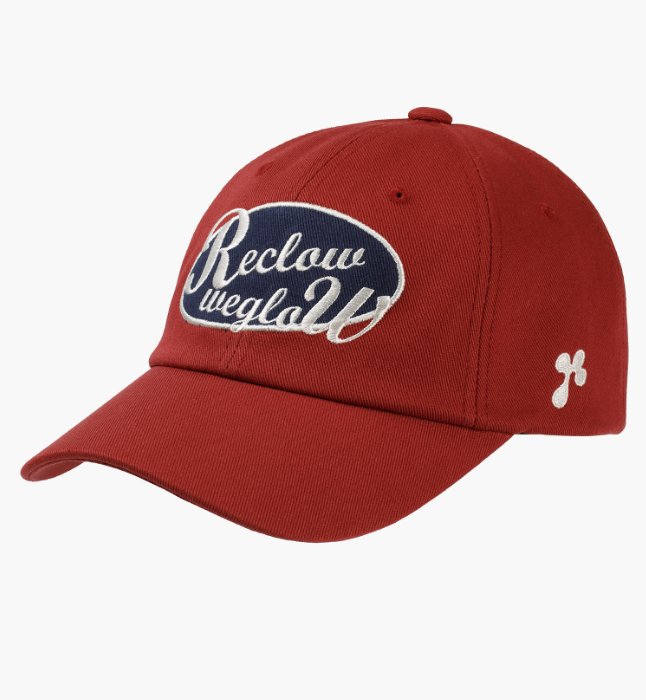 CR260505-C82 GLOW Logo Ball Cap 紅