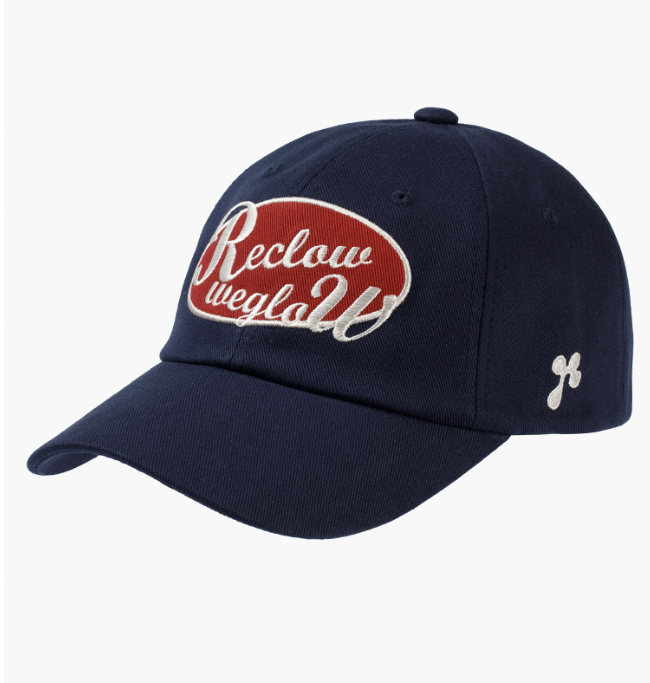 CR260505-C83 GLOW Logo Ball Cap 藍