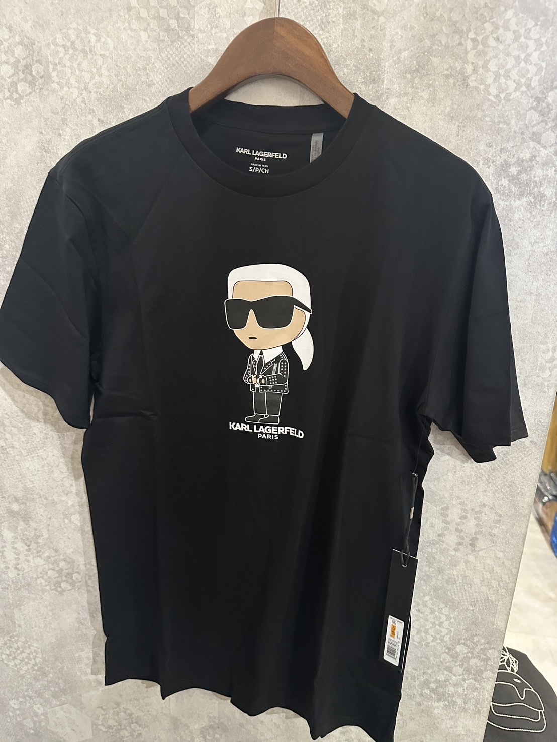 Karl Lagerfeld 卡爾 Q版西裝卡爾 短袖上衣 短T
