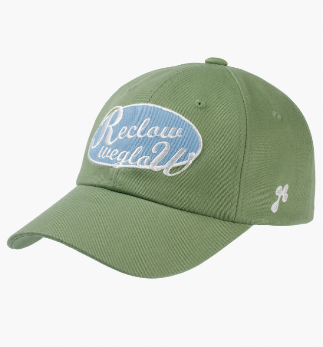 CR260505-C89 GLOW Logo Ball Cap 淺綠