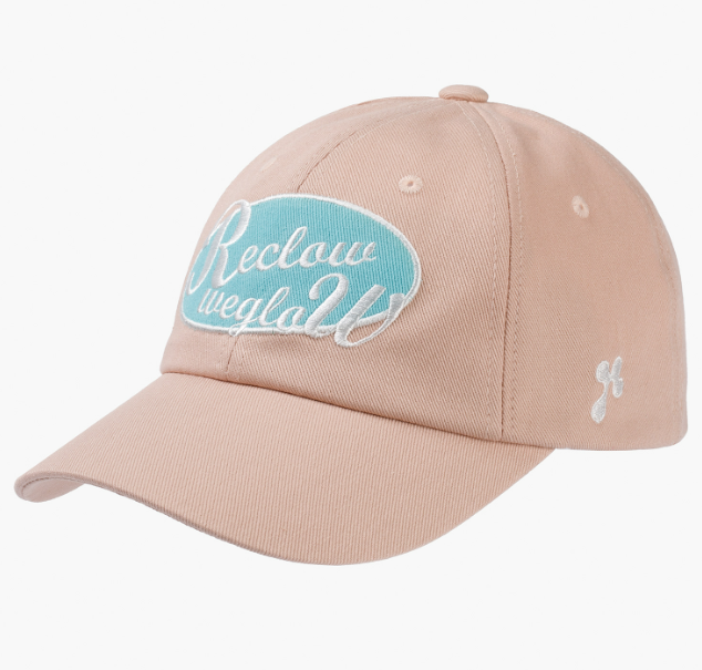 CR260505-C91 GLOW Logo Ball Cap 肉粉色