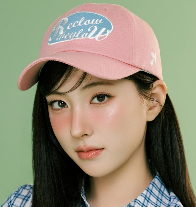 CR260505-C92 GLOW Logo Ball Cap 淺粉色