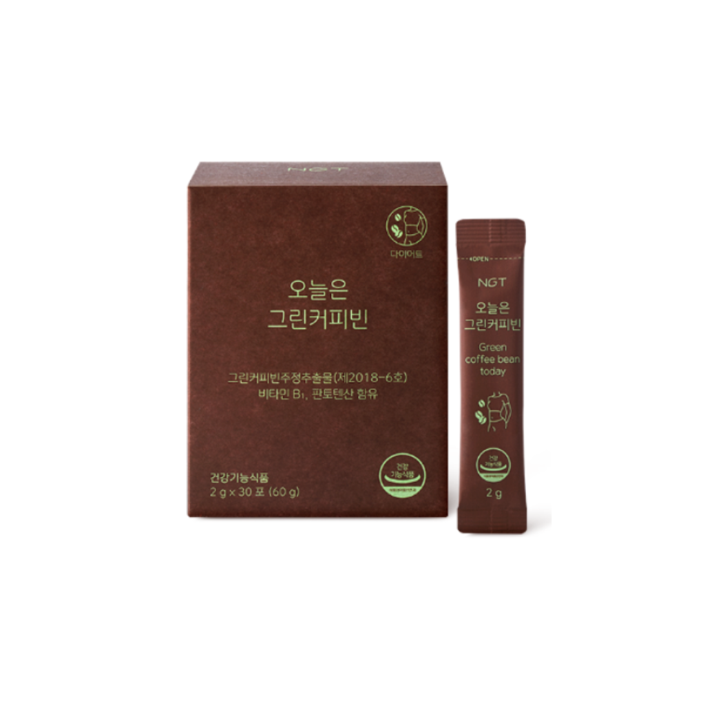 KOR-FFG0505-207 Green coffee bean Today今日綠咖啡豆 2g*30  (A7)