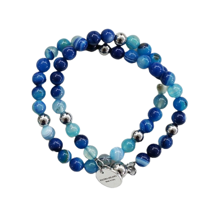 1PO0506-044 [PALERA MILANO] Bracelet Agate #JWBRAC-AGATAM (EU)