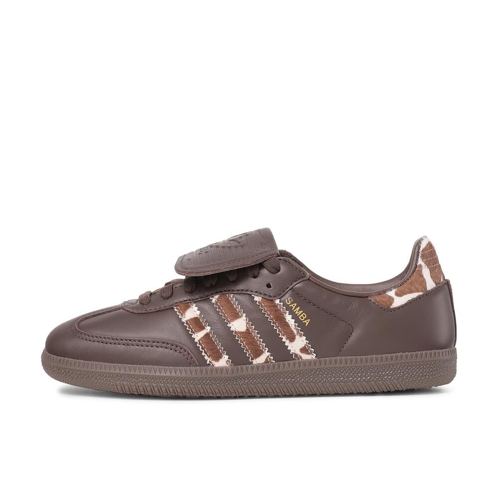 Adidas Originals Samba LT 日本限定 咖啡棕 豹紋 翻蓋鞋舌 復古鞋 KH7885