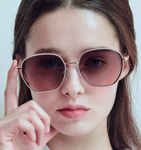 CR260505-C5 E604 BEIGE SUNGLASS UV400