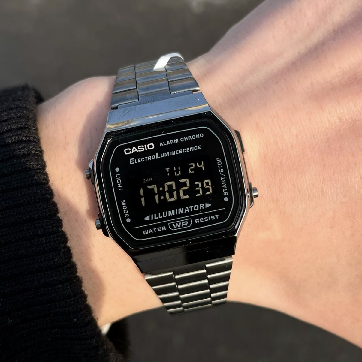 (預購）CASIO VINTAGE 復古系列 數位多功能 防水 手錶 A168WGG-1B