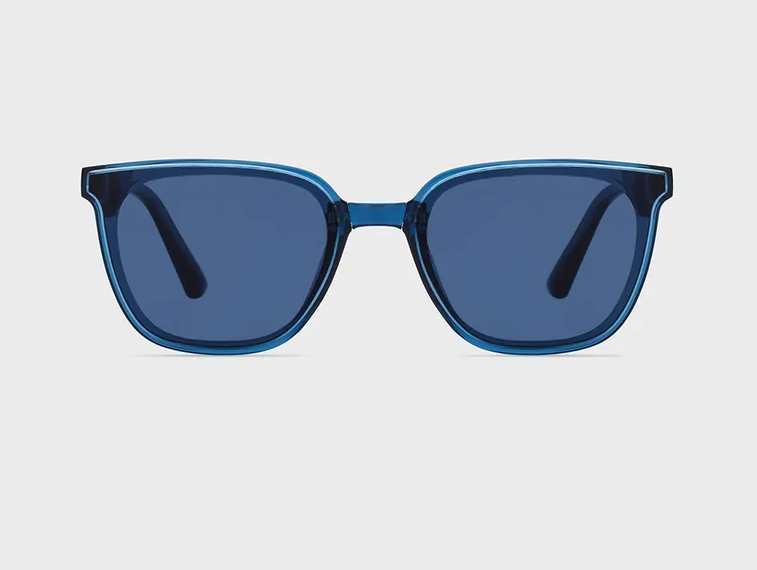 CR260505-C25 WIRWIR SUNGLASS BLUE  送圓形眼鏡盒1個(顏色随機)