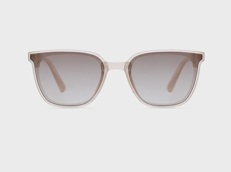 CR260505-C24 WIRWIR SUNGLASS BEIGE  送圓形眼鏡盒1個(顏色随機)