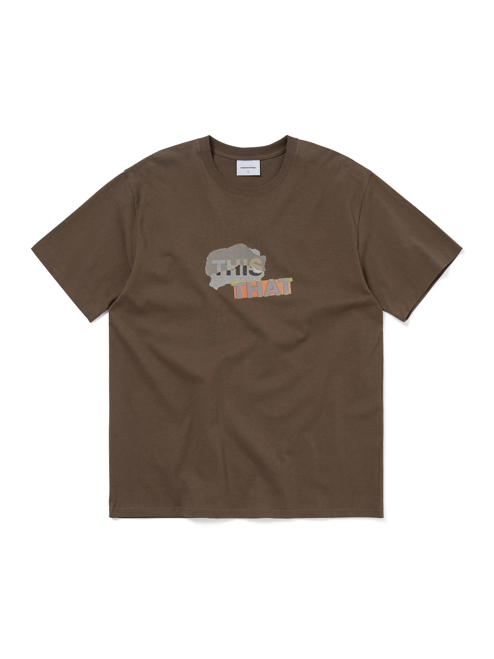 thisisneverthat® THIS THAT Collage Tee - Brown