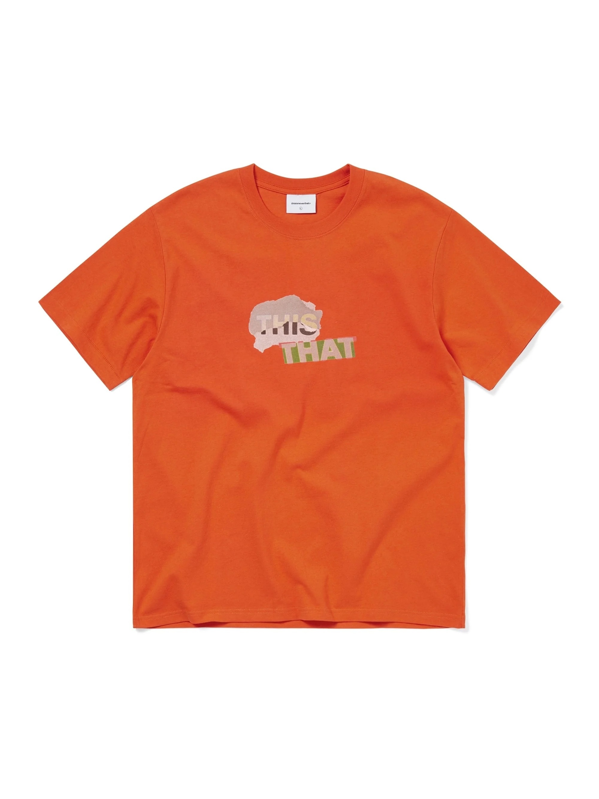 thisisneverthat® THIS THAT Collage Tee - Vermilion