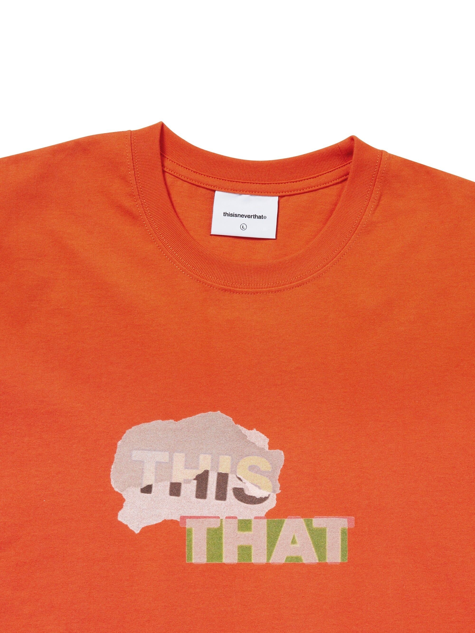 thisisneverthat® THIS THAT Collage Tee - Vermilion