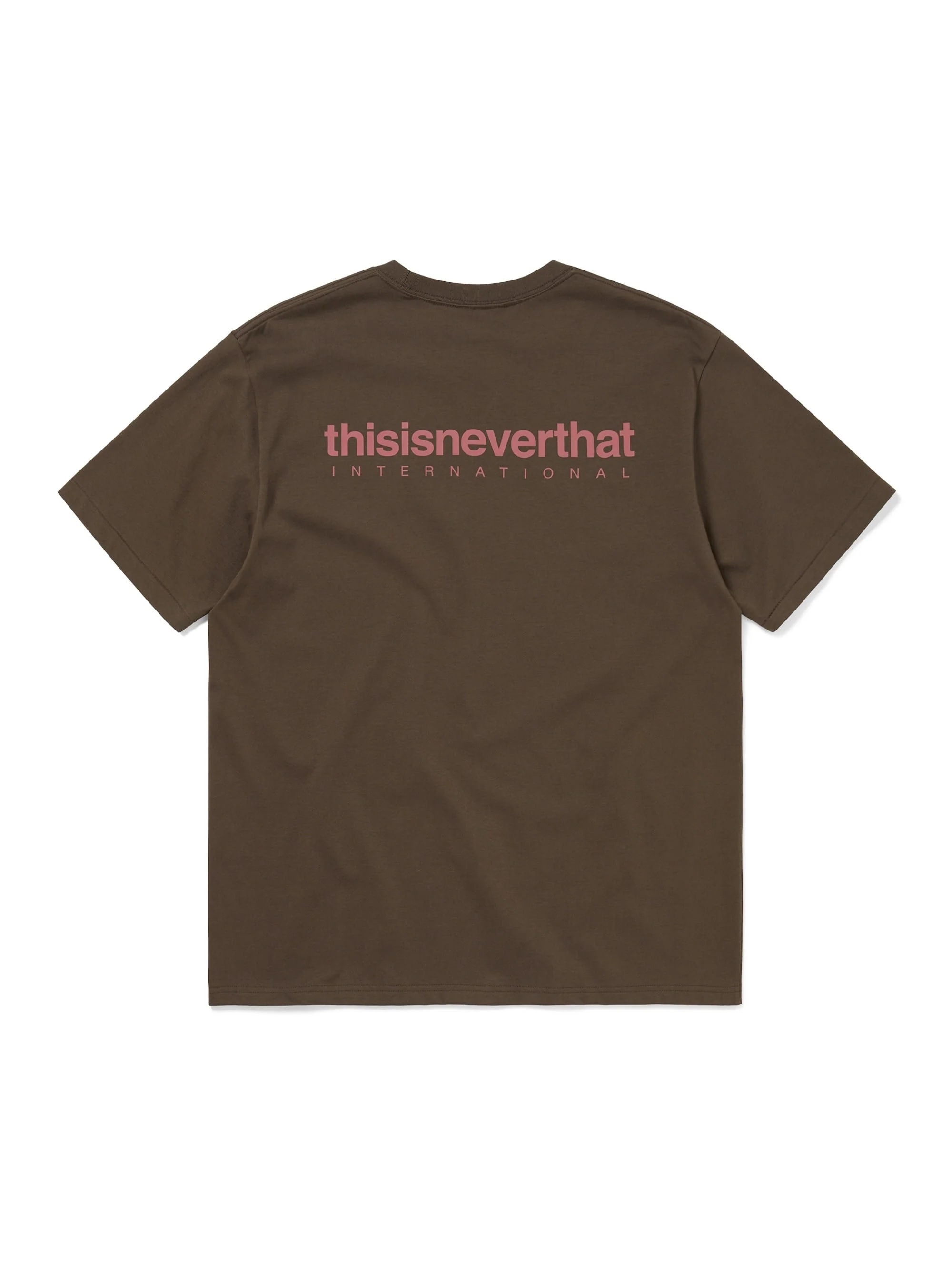 thisisneverthat® INTL. Logo Tee - Brown