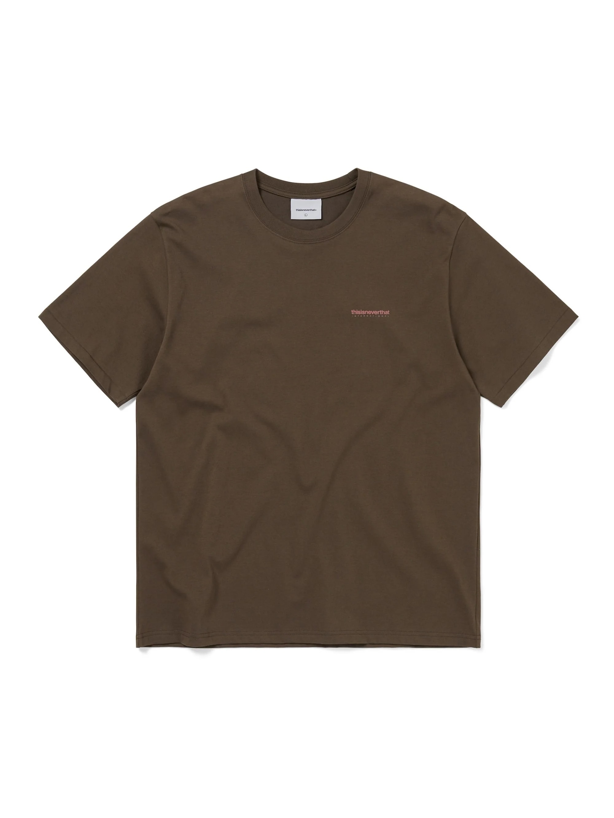 thisisneverthat® INTL. Logo Tee - Brown