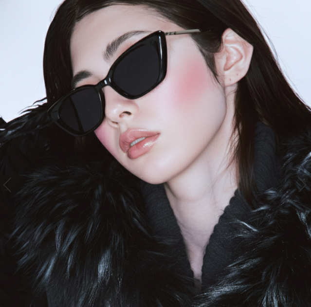 CR260505-C39 ENCLOS fold sunglassBLACK  送圓形眼鏡盒1個(顏色随機)