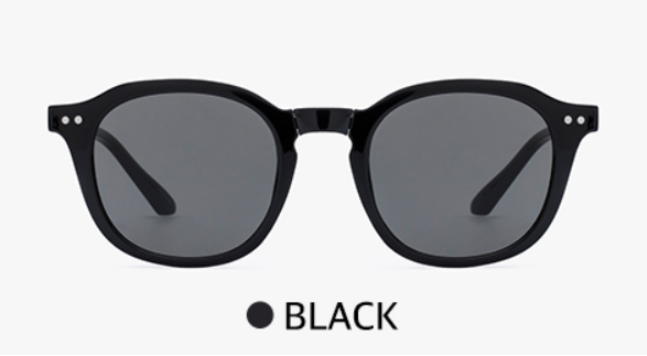 CR260505-C35 ZEHE SUNGLASS BLACK  送圓形眼鏡盒1個(顏色随機)