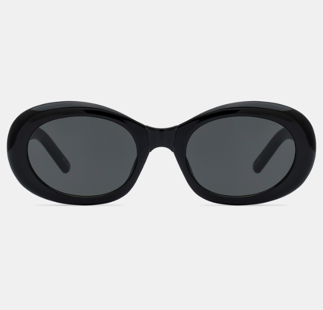 CR260505-C31 DUYE SUNGLASS BLACK  送圓形眼鏡盒1個(顏色随機)