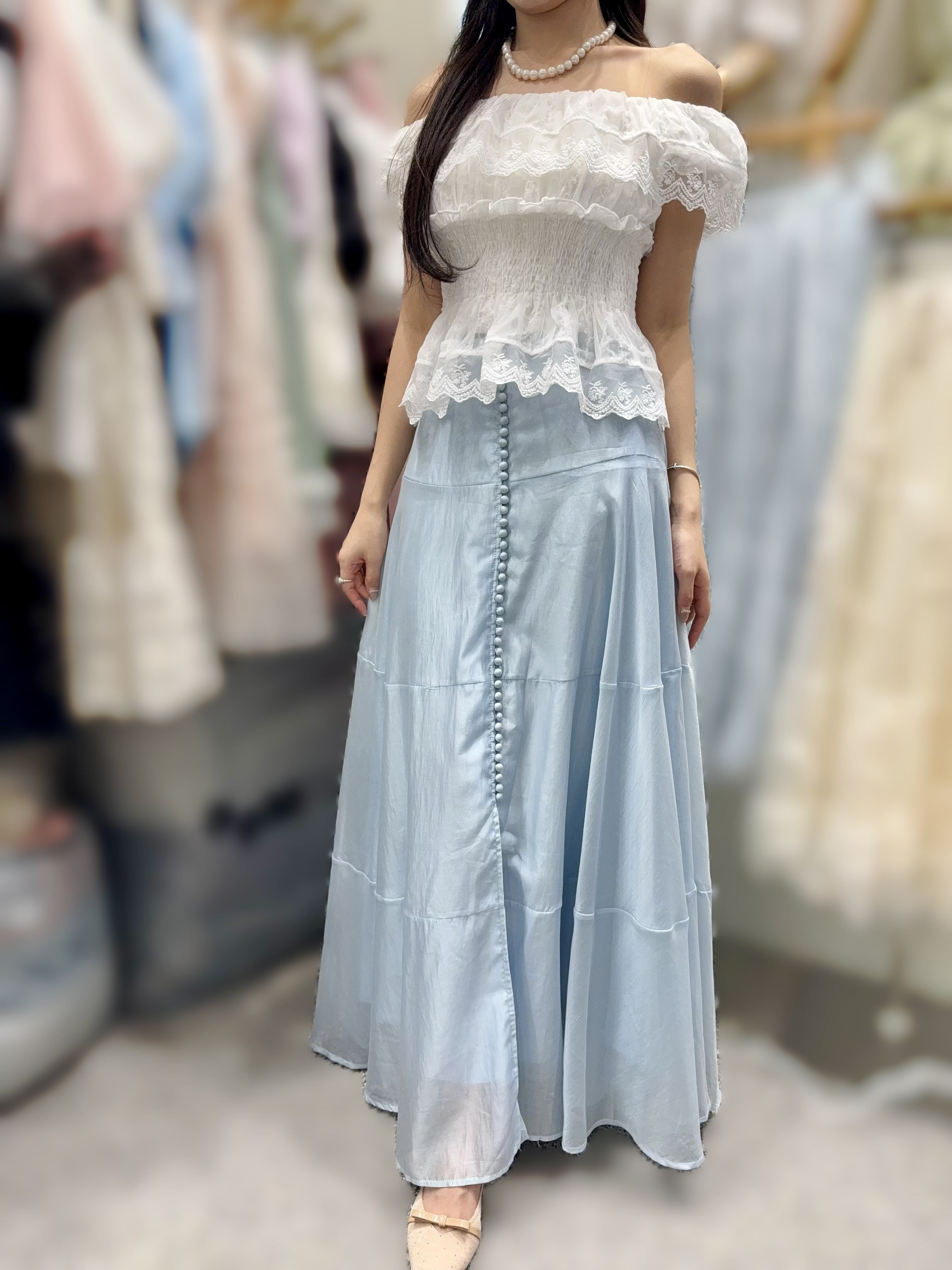 AW62   長裙 腰26-35HIP50 長42 $649 (一口價)