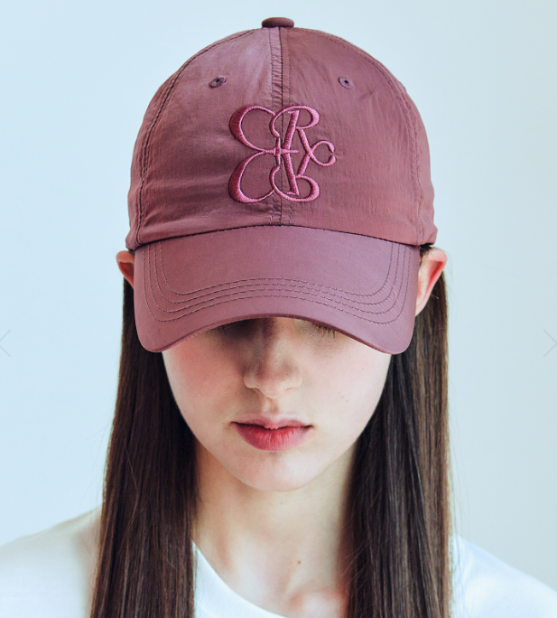 CR260505-C100 RWL REC NYLON BALL CAP BURGUNDY