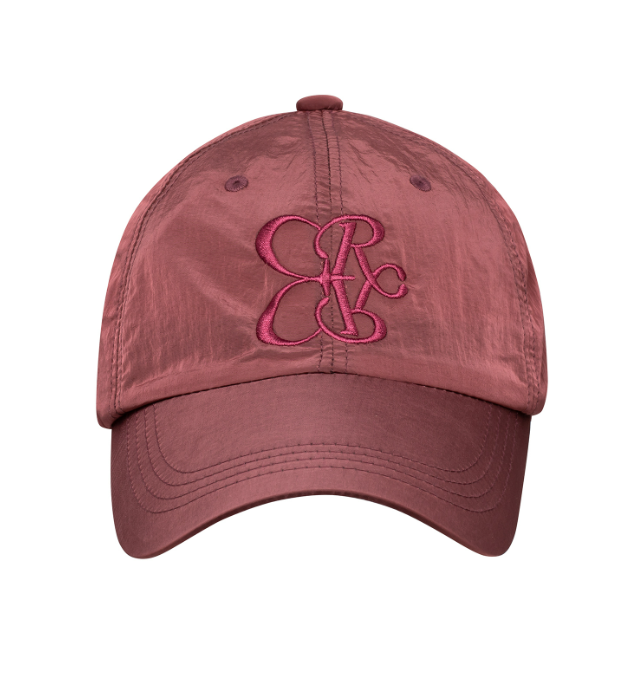 CR260505-C100 RWL REC NYLON BALL CAP BURGUNDY