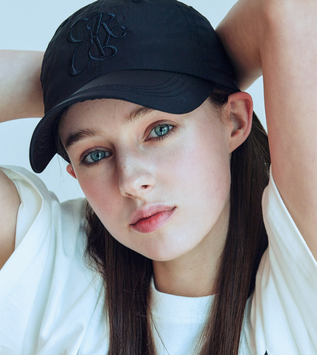 CR260505-C98 RWL REC NYLON BALL CAP BLACK