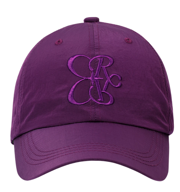 CR260505-C96 RWL REC NYLON BALL CAP PURPLE