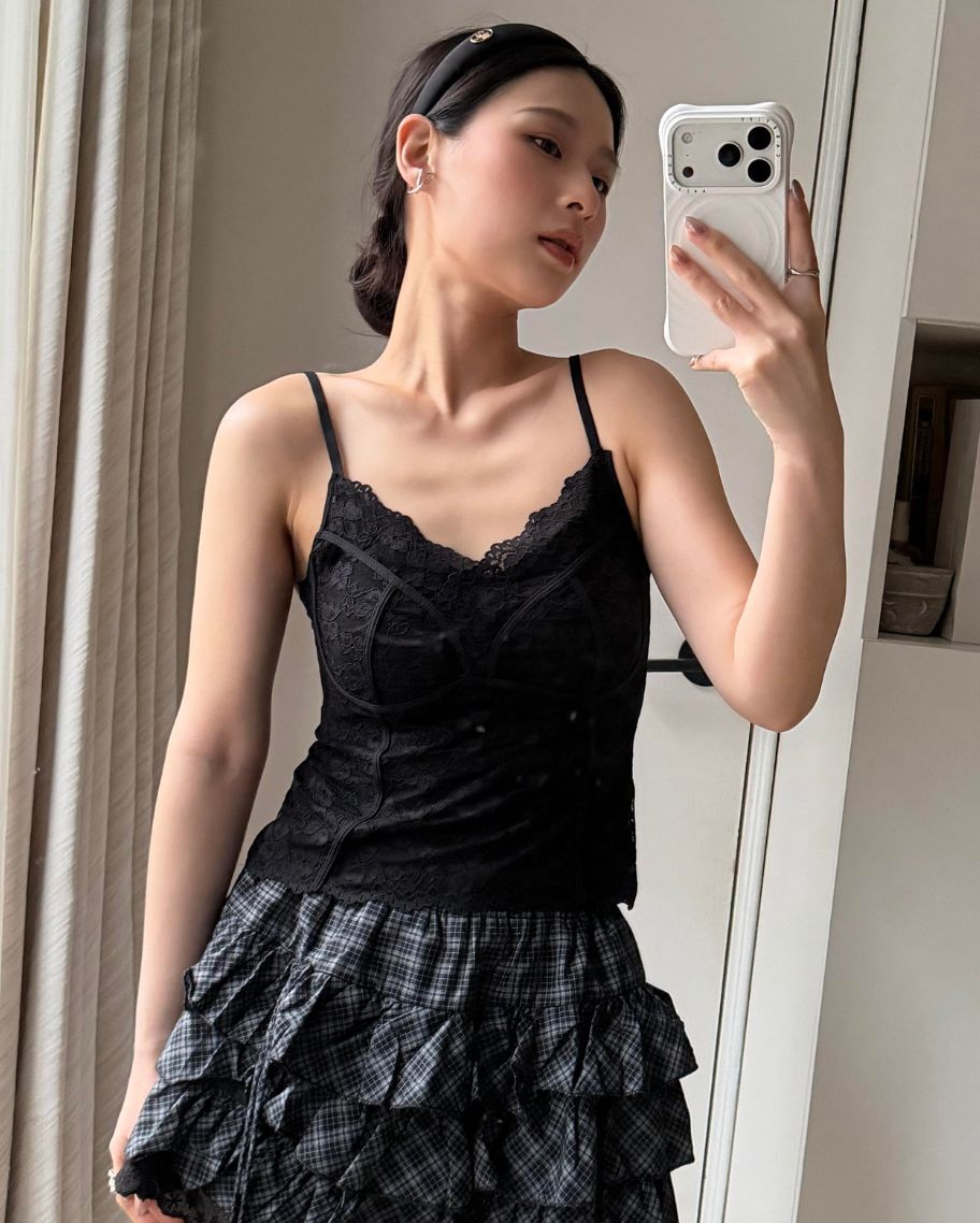 法式蕾絲馬甲小可愛