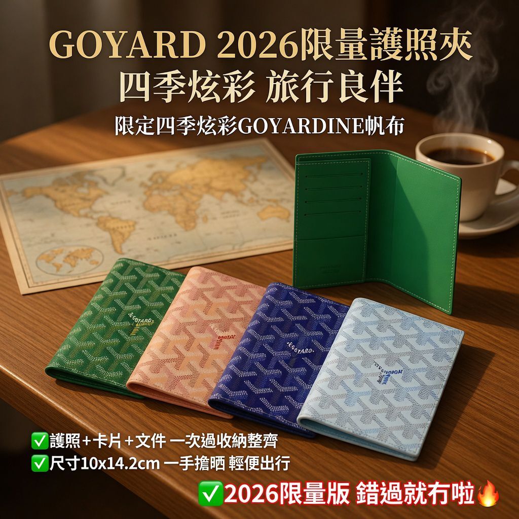 GOYARD 2026限量護照夾