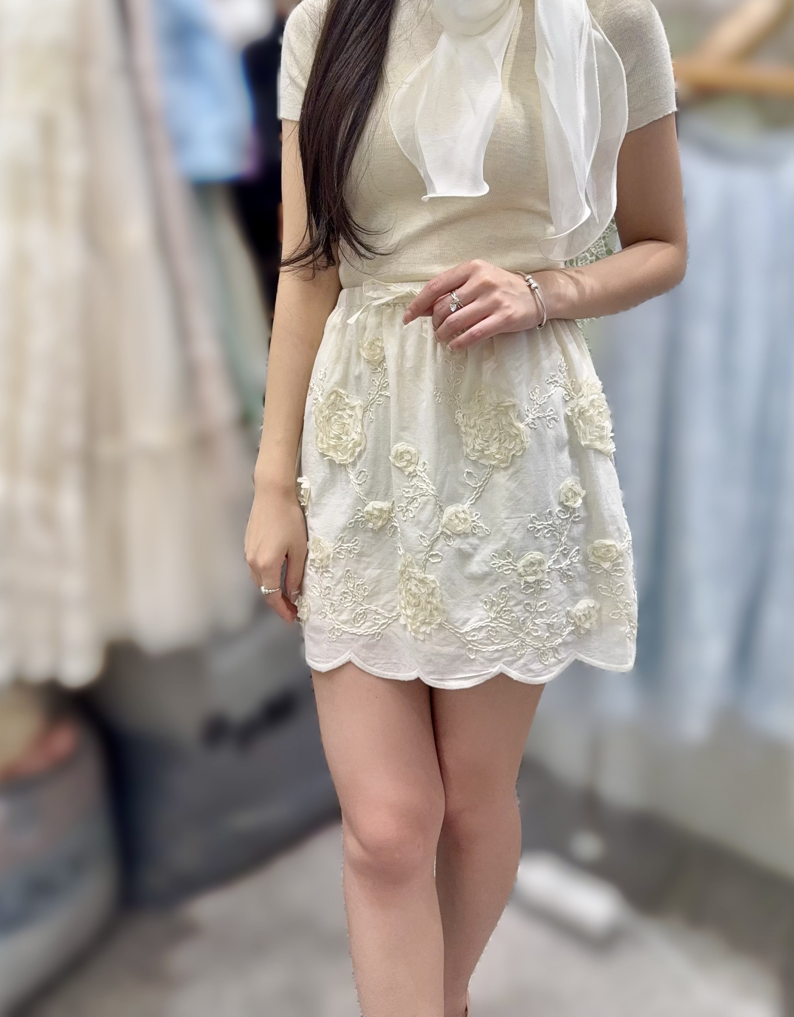 AW71  半裙腰 24-38    HIP 42   長16.5    $549 (一口價)