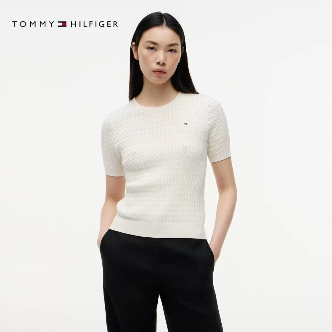TOMMY 女款 短袖 圓領上衣  #4-23