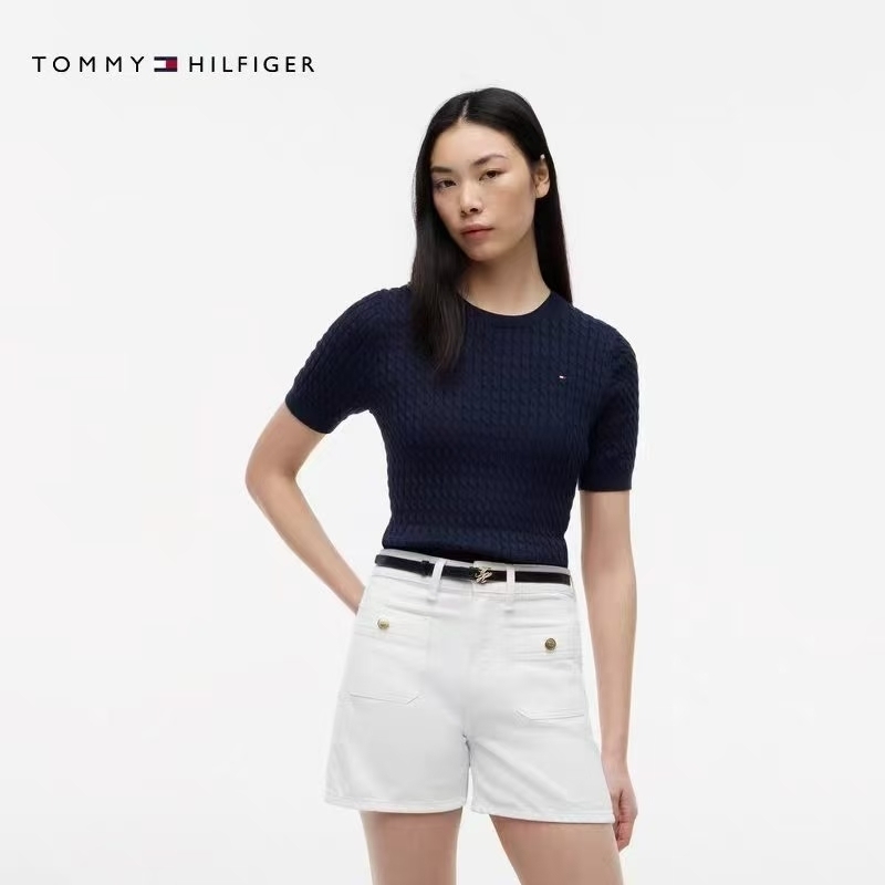 TOMMY 女款 短袖 圓領上衣  #4-23