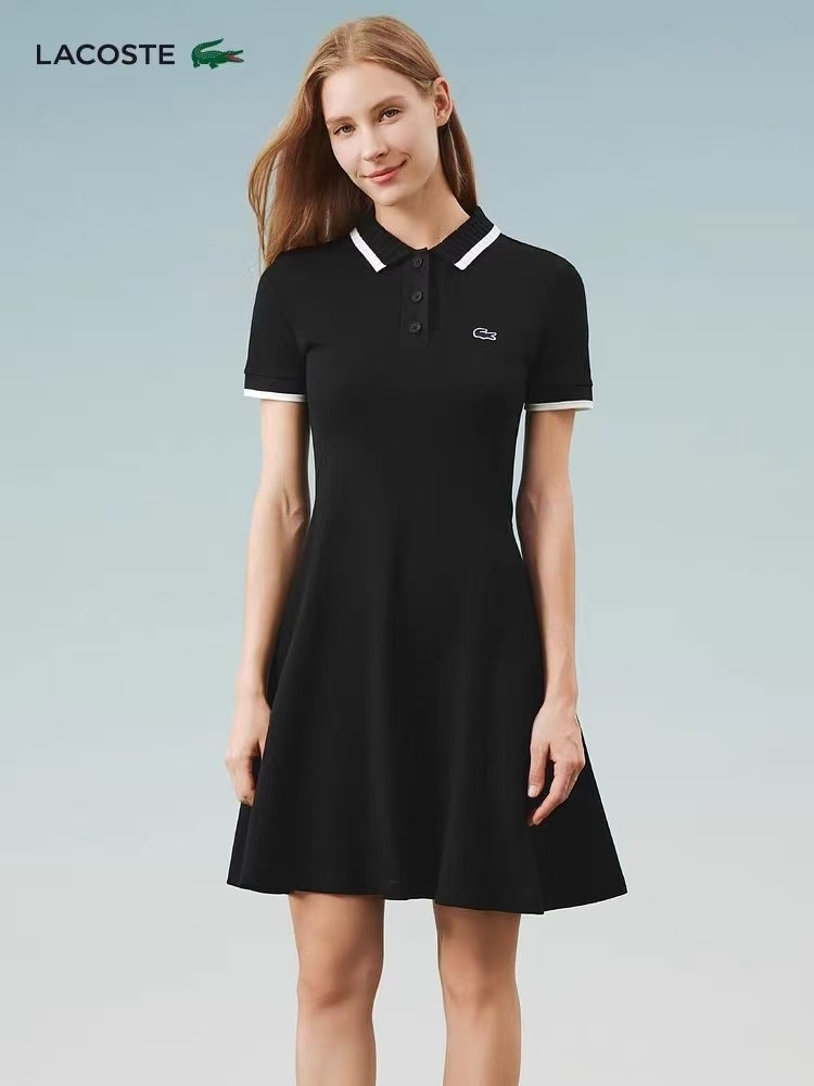 LACOSTE 小Logo 女款 連身裙