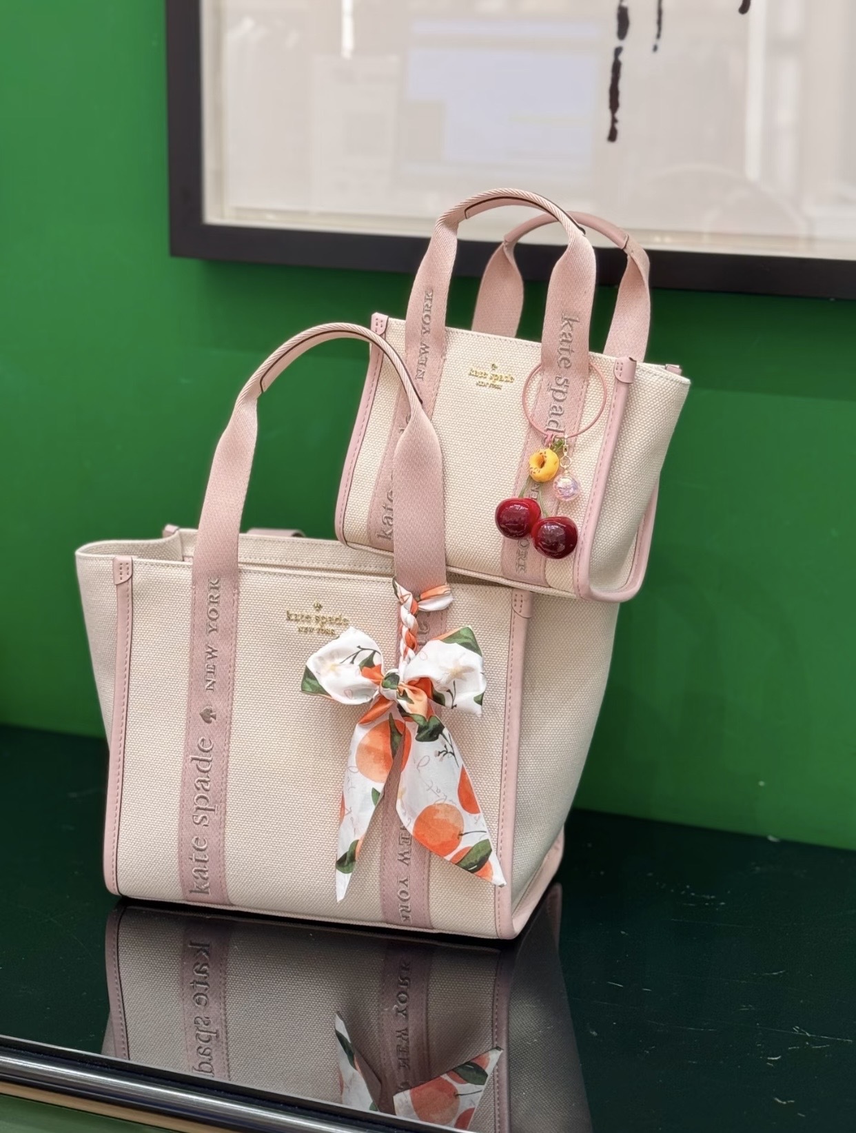 【預訂】Katespade Kip Canvas Small Tote Bag