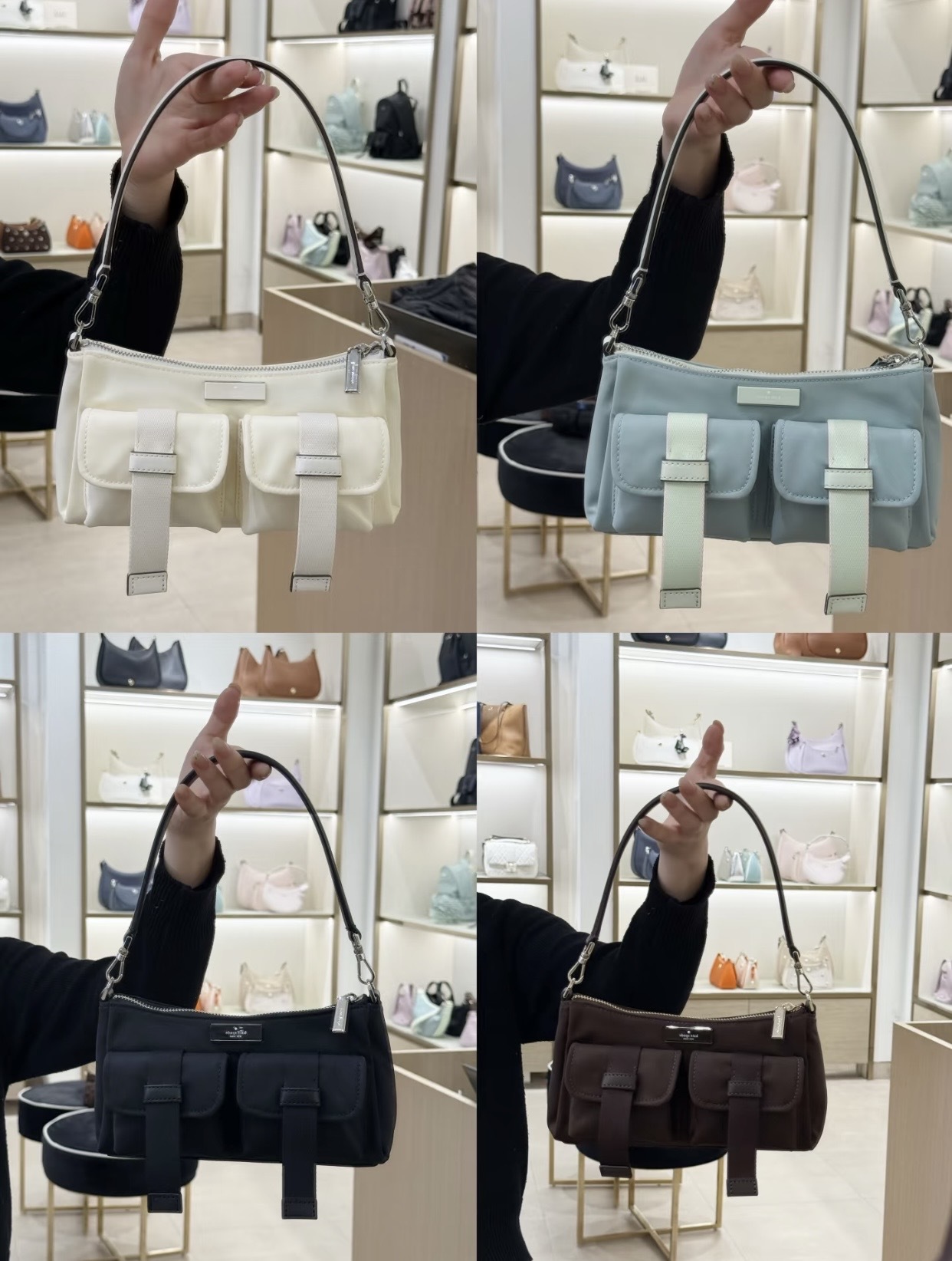 【預訂】Katespade Carter Nylon Cargo Crossbody Bag