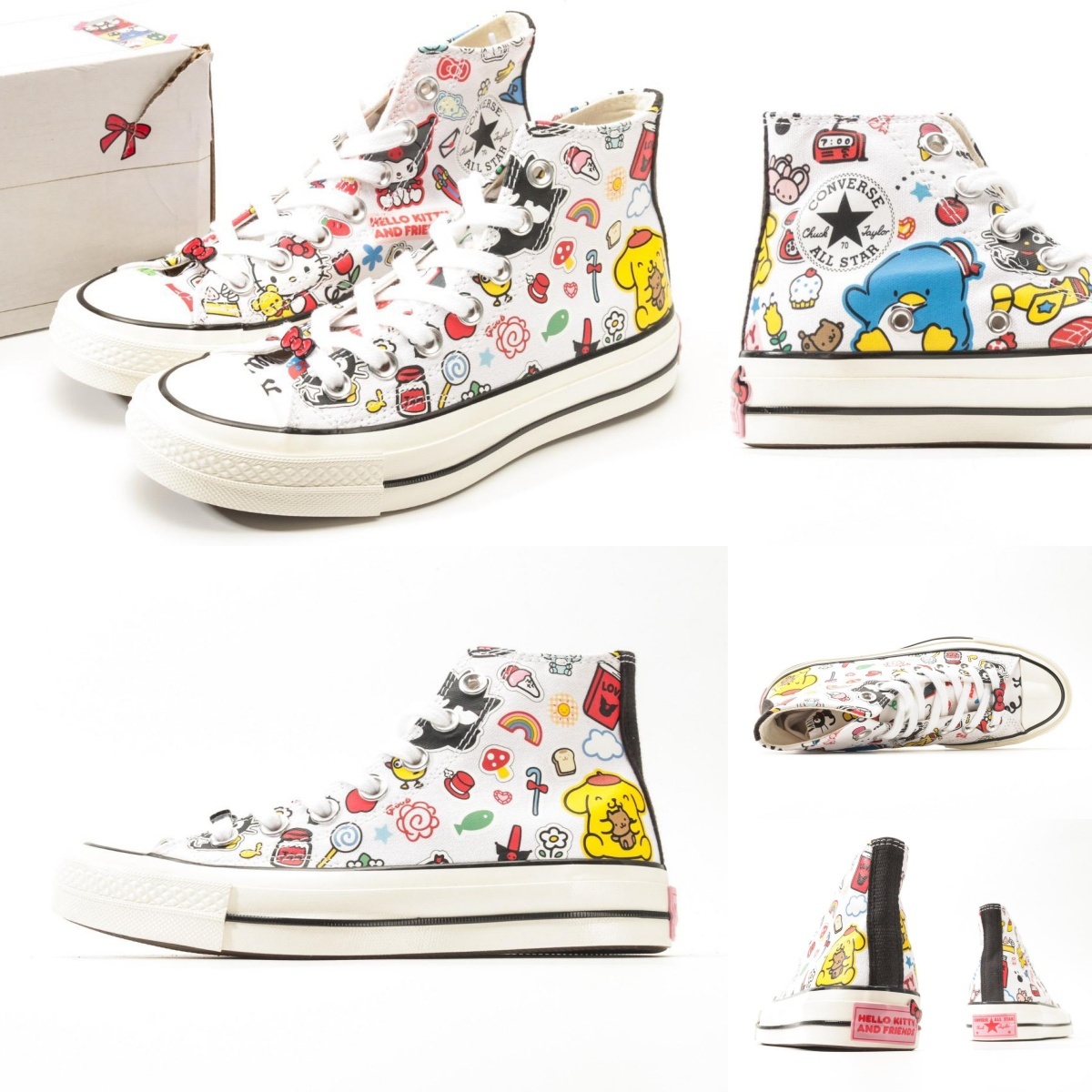 Converse × Hello Kitty AND Friends Chuck 70s鞋