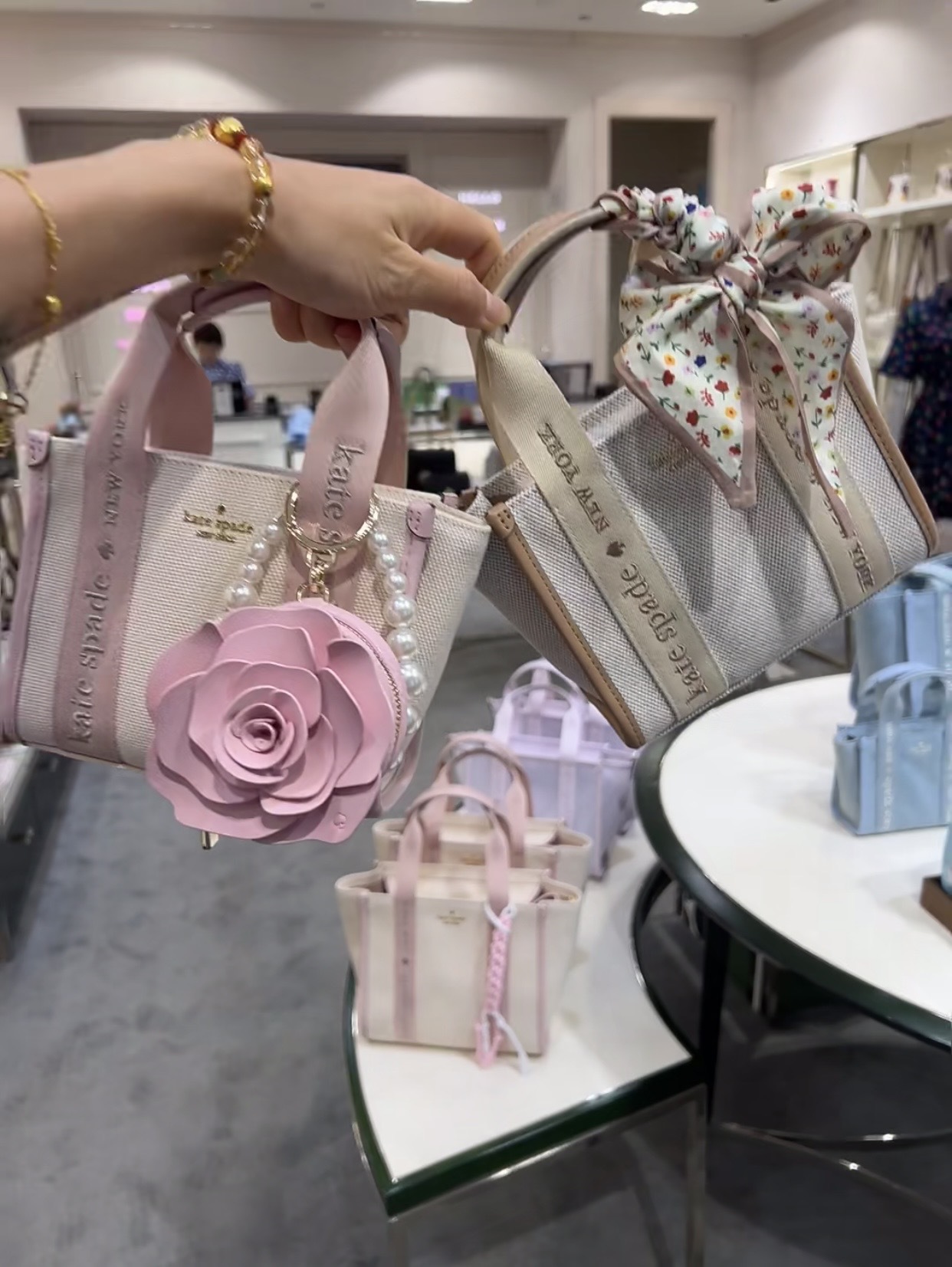 【預訂】Katespade Kip Canvas Mini Tote Bag