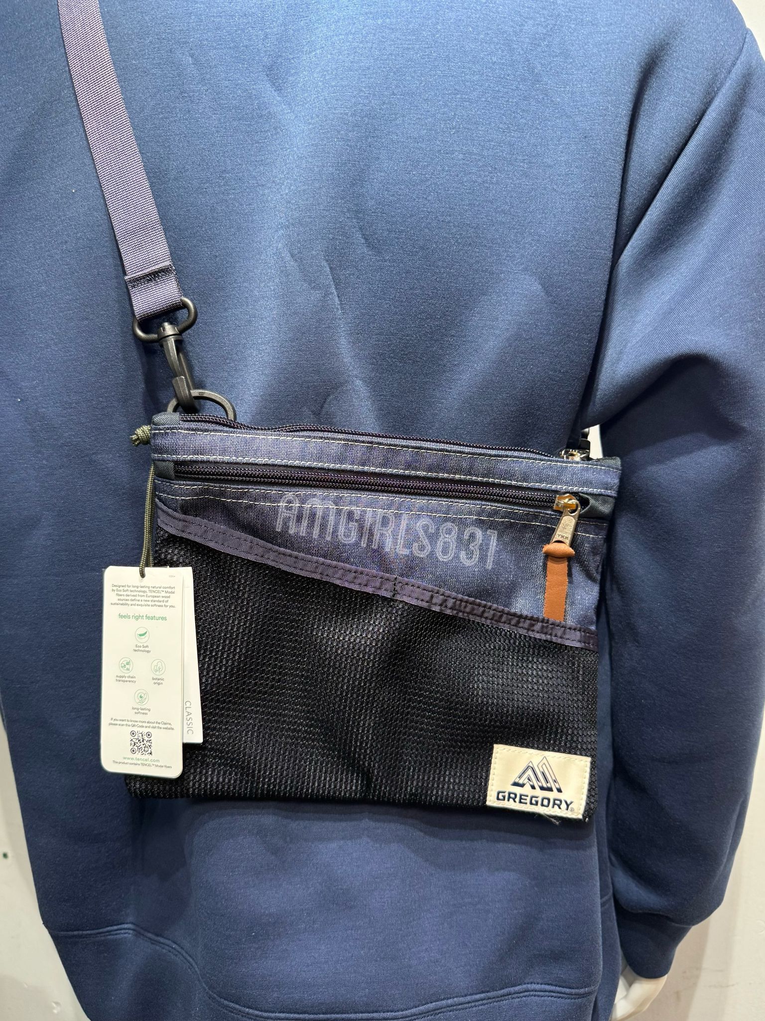 GREGORY SACOCHE M denim
